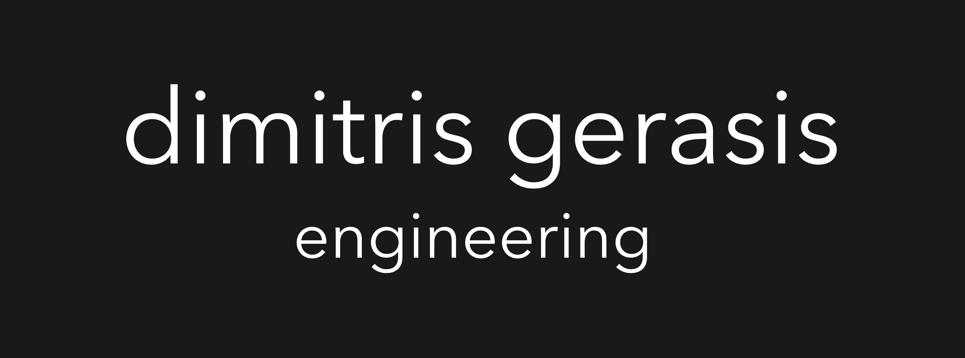 dimitris gerasis engineering logo